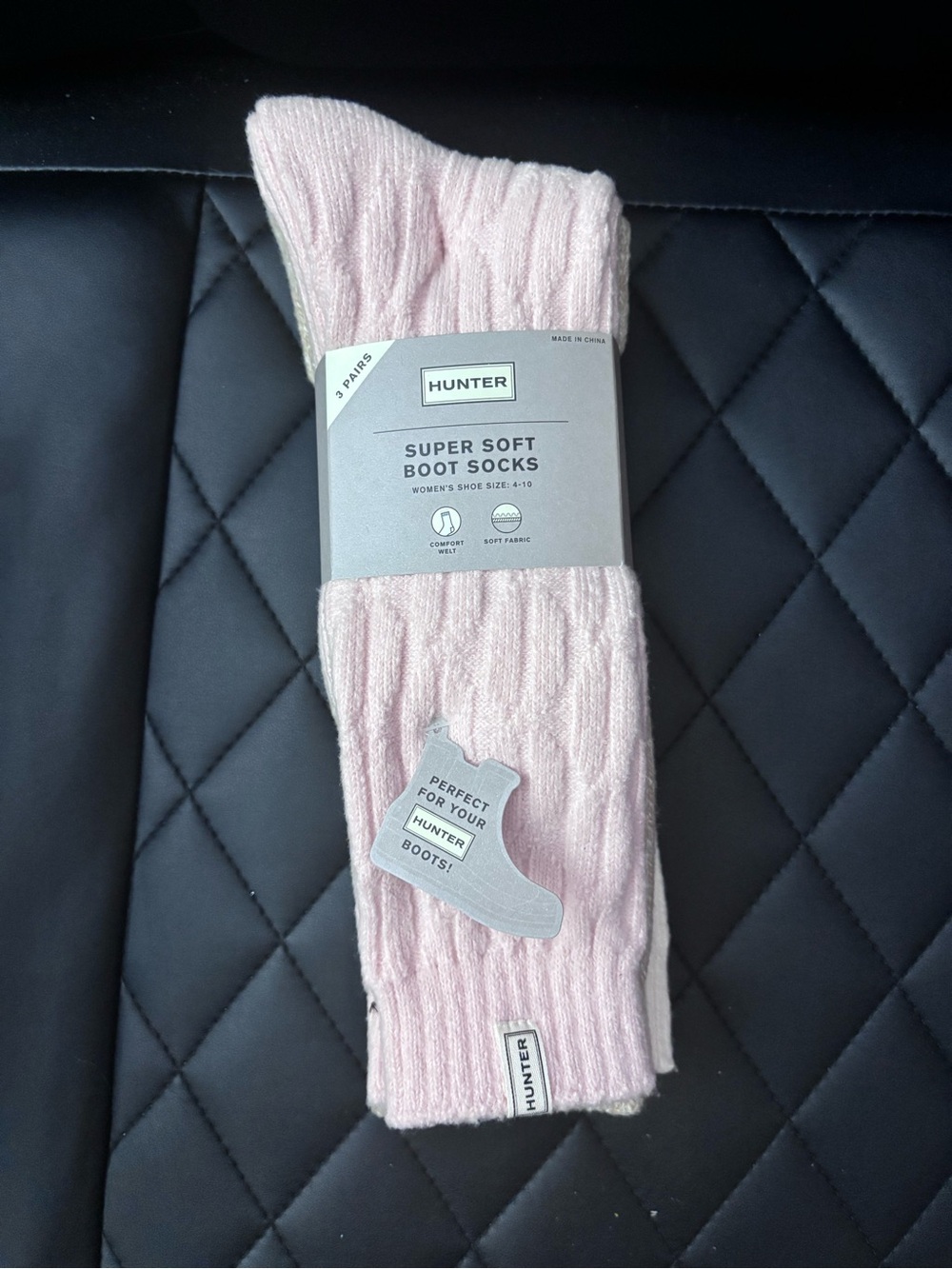 New Hunter boot socks.   3 pack.